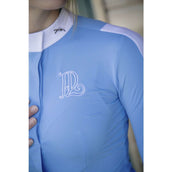 Pénélope Camisa de Concurso Mesh Azul Pénélope Camisa de Concurso Mesh Azul