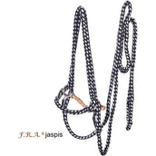 F.R.A. Hackamore Hackamore Japis Algodón Negro/Blanco F.R.A. Hackamore Hackamore Japis Algodón Negro/Blanco