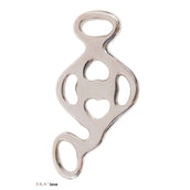 F.R.A. Hackamore Set Love Set Acero inoxidable F.R.A. Hackamore Set Love Set Acero inoxidable