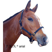 F.R.A. Cabezada de Cuero Amor Trenzado Negro F.R.A. Cabezada de Cuero Amor Trenzado Negro