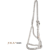 F.R.A. Cabezada Sven Algodón Natural/Negro F.R.A. Cabezada Sven Algodón Natural/Negro