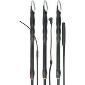 Fleck Látigo de Doma Separado Negro Fleck Látigo de Doma Separado Negro