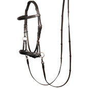Harry's Horse Brida Sin bocado Sidepull Negro Harry's Horse Brida Sin bocado Sidepull Negro