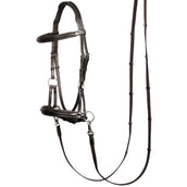 Harry's Horse Brida Sin bocado Sidepull Negro Harry's Horse Brida Sin bocado Sidepull Negro