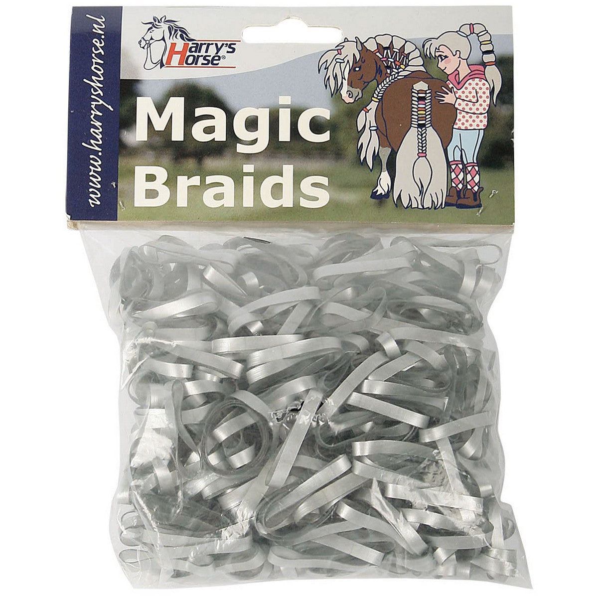 Harry's Horse Bandas Elásticas Magic Braids Bolsa Plata Harry's Horse Bandas Elásticas Magic Braids Bolsa Plata
