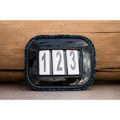 HB Startnummer Shine con Purpurina Negro/Azul Marino Brillo HB Startnummer Shine con Purpurina Negro/Azul Marino Brillo