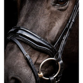 HB Muserola anatómica Showtime Purpurina/Negro HB Muserola anatómica Showtime Purpurina/Negro