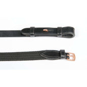 Harry's Horse Brida Rosegold Lacque II con Muserola Ajustable Negro Harry's Horse Brida Rosegold Lacque II con Muserola Ajustable Negro