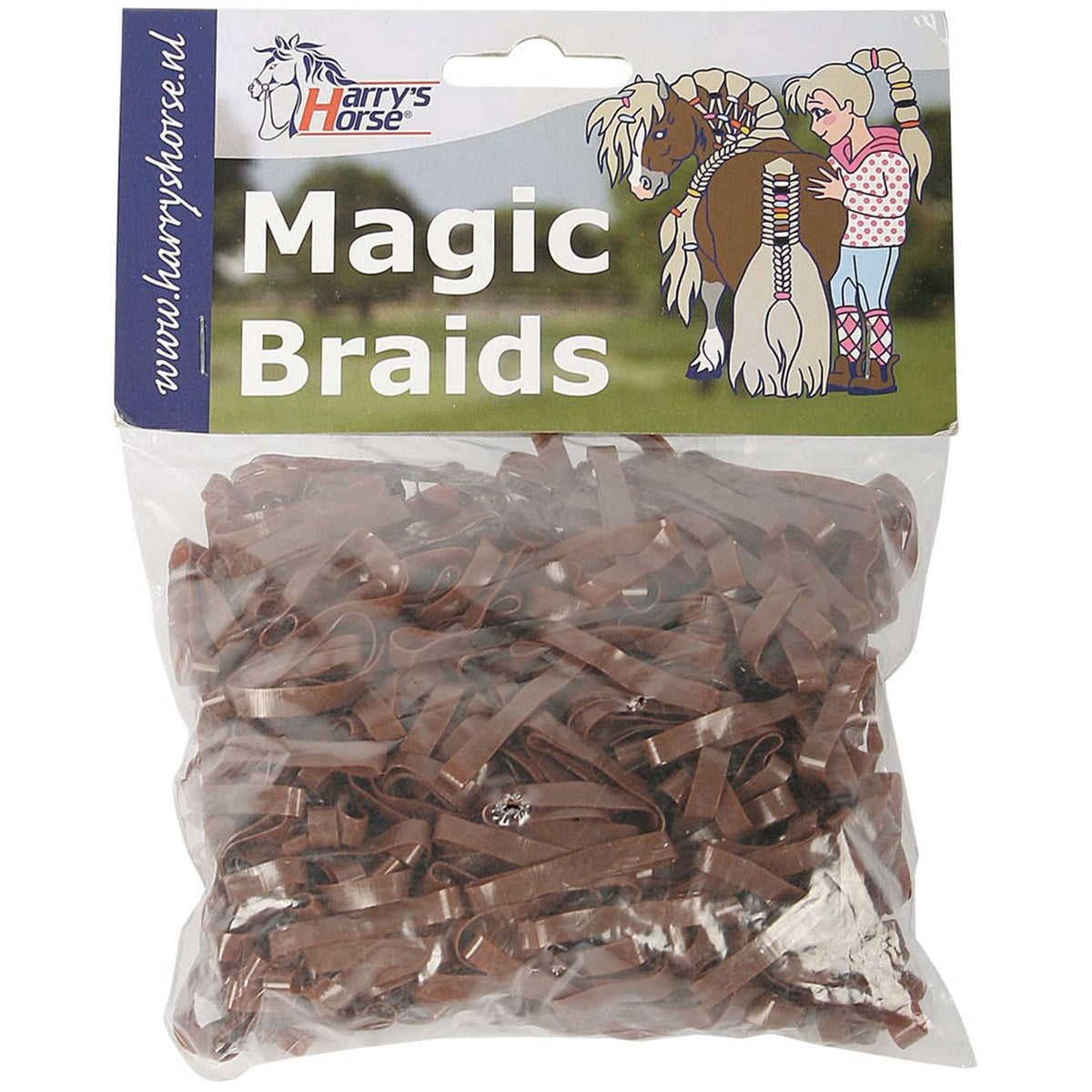 Harry's Horse Bandas Elásticas Magic Braids Bolsa Marron Harry's Horse Bandas Elásticas Magic Braids Bolsa Marron