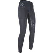 HKM Legging de Equitación Mesh Asiento de Silicona Negro HKM Legging de Equitación Mesh Asiento de Silicona Negro