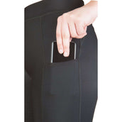 HKM Legging de Equitación Mesh Asiento de Silicona Negro HKM Legging de Equitación Mesh Asiento de Silicona Negro