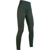 HKM Legging de Equitación Cosy Full Grip Verde Oscuro HKM Legging de Equitación Cosy Full Grip Verde Oscuro
