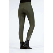 HKM Pantalón de Equitación Lea Silicon Full Grip Verde Oscuro HKM Pantalón de Equitación Lea Silicon Full Grip Verde Oscuro