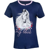 HKM T-Shirt Horse Spirit Azul oscuro HKM T-Shirt Horse Spirit Azul oscuro