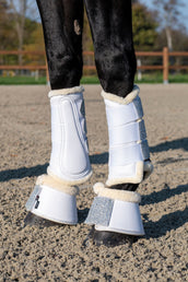 HKM Protectores de piernas Sparkle Blanco HKM Protectores de piernas Sparkle Blanco