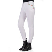 HKM Pantalones Livigno Sportive Full Grip Blanco HKM Pantalones Livigno Sportive Full Grip Blanco