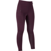 HKM Legging de Equitación Cosy II Full Grip Rojo vino HKM Legging de Equitación Cosy II Full Grip Rojo vino