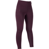 HKM Legging de Equitación Cosy II Full Grip Rojo vino HKM Legging de Equitación Cosy II Full Grip Rojo vino