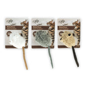 All For Paws Wooly Mouse with Mouse Sound Catnip All For Paws Wooly Mouse with Mouse Sound Catnip