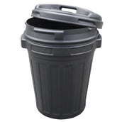 Contenedor de comida con Cierre de Rosca Negro Contenedor de comida con Cierre de Rosca Negro