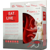 Eat Slow Live Longer Tumble Feeder Tumble Feeder Rojo Eat Slow Live Longer Tumble Feeder Tumble Feeder Rojo