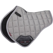 LeMieux Mantilla Carbon Mesh Air CC Half Square CC Gris LeMieux Mantilla Carbon Mesh Air CC Half Square CC Gris
