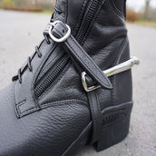 Kavalkade Correas para espuelas Cuero Negro Kavalkade Correas para espuelas Cuero Negro