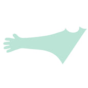 Kerbl Guante de Examinación Verde Kerbl Guante de Examinación Verde