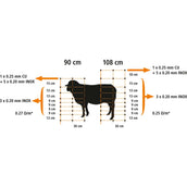 Ako Poste Cercado Ovino Doble Clavija Negro Ako Poste Cercado Ovino Doble Clavija Negro