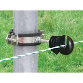 Ako Anillo de Fijación para Postes Redondos Negro Ako Anillo de Fijación para Postes Redondos Negro