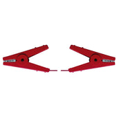 Ako Conector para Cercas con 2 Pinzas de Cocodrilo Rojo Ako Conector para Cercas con 2 Pinzas de Cocodrilo Rojo