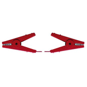 Ako Conector para Cercas con 2 Pinzas de Cocodrilo Rojo Ako Conector para Cercas con 2 Pinzas de Cocodrilo Rojo