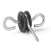 Agradi Power Aislador de Mango de Puerta Galvanizado con 2 Ganchos 10 Unidades Agradi Power Aislador de Mango de Puerta Galvanizado con 2 Ganchos 10 Unidades