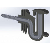 Ako Aislador de Esquina para Cinta Negro Ako Aislador de Esquina para Cinta Negro