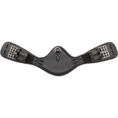 Kavalkade Cincha de doma Casper Soft Leather con Elástico Negro Kavalkade Cincha de doma Casper Soft Leather con Elástico Negro