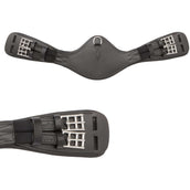 Kavalkade Cincha de doma Casper Oiled Leather con Elástico Negro Kavalkade Cincha de doma Casper Oiled Leather con Elástico Negro