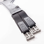 Kavalkade Cincha de doma Atlas Oiled Leather con Elástico Negro Kavalkade Cincha de doma Atlas Oiled Leather con Elástico Negro