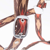 Kavalkade Cabezada Classic Raute Marron<>Naranja Kavalkade Cabezada Classic Raute Marron<>Naranja