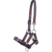 Kavalkade Cabezada Foal/Yearling Azul marino/Burdeos/Plata Kavalkade Cabezada Foal/Yearling Azul marino/Burdeos/Plata