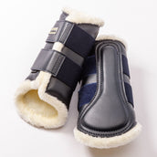 Kavalkade Dressage Boots Anatomic Faux Fur Navy/Beige Kavalkade Dressage Boots Anatomic Faux Fur Navy/Beige