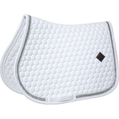 Kentucky Horsewear Mantilla Glitter saltando Blanco/Plata Kentucky Horsewear Mantilla Glitter saltando Blanco/Plata