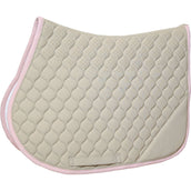 Kentucky Horsewear Mantilla Softshell Onion Quilt saltando Beige/Rosa viejo Kentucky Horsewear Mantilla Softshell Onion Quilt saltando Beige/Rosa viejo