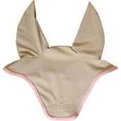 Kentucky Horsewear Bonete para Orejas Wellington Softshell Beige/Rosa viejo Kentucky Horsewear Bonete para Orejas Wellington Softshell Beige/Rosa viejo