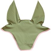 Kentucky Horsewear Bonete para Orejas Wellington Softshell Caqui/Rosa viejo Kentucky Horsewear Bonete para Orejas Wellington Softshell Caqui/Rosa viejo