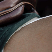 Kentucky Horsewear Mantilla Skin Friendly Velvet Springen Pine Green Kentucky Horsewear Mantilla Skin Friendly Velvet Springen Pine Green