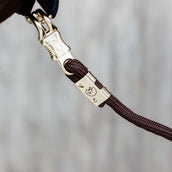 Kentucky Horsewear Cuerda de Cabestro Español: Mosquetón de pánico Marron Kentucky Horsewear Cuerda de Cabestro Español: Mosquetón de pánico Marron