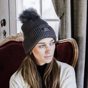 Kentucky Horsewear Gorro Pompom Gris Kentucky Horsewear Gorro Pompom Gris