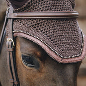Kentucky Horsewear Cubre orejas Wellington Glitter Soundless Marron Kentucky Horsewear Cubre orejas Wellington Glitter Soundless Marron