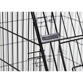 Kerbl Jaula Plegable con Inclinación Negro Kerbl Jaula Plegable con Inclinación Negro