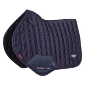 LeMieux Manta de Silla de Salto Loire Classic Cuadrado CC satinado Navy LeMieux Manta de Silla de Salto Loire Classic Cuadrado CC satinado Navy